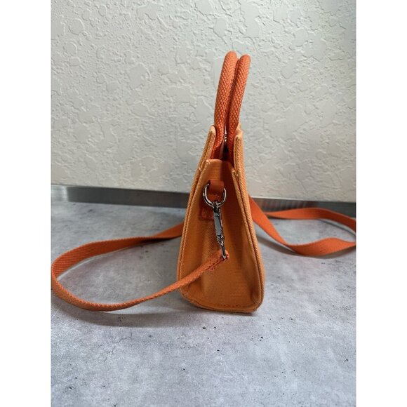End Systemic Racism ESR Brandon Blackwood Orange Canvas Mini Tote Purse Bag - Picture 2 of 12